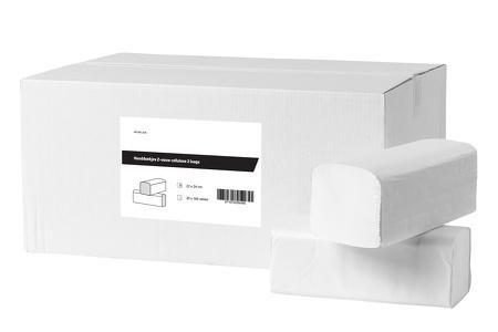 Handdoekjes Z-vouw cellulose 2laags, Zakelijke goederen, Horeca | Overige, Verzenden