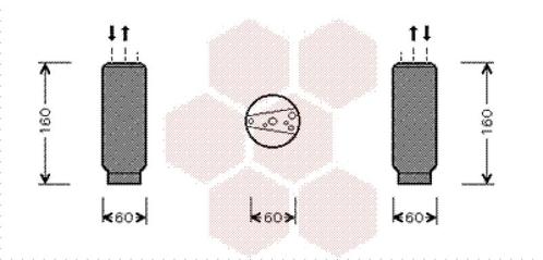 AIRCO DROGER VOOR TOYOTA COROLLA AE100 1992-1997 8847160010, Auto-onderdelen, Airco en Verwarming, Nieuw, Ophalen of Verzenden