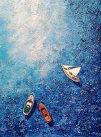 Jasmin Navoyan - BOATS. Sailboats, Sea series.