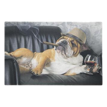 deurmat humor engelse bulldog 75x50cm beschikbaar voor biedingen