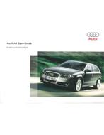 2004 AUDI A3 SPORTBACK INSTRUCTIEBOEKJE NEDERLANDS