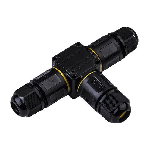 3Pin T-VORM waterdichte QUICK Connector | Voor 4-11mm kabel, Doe-het-zelf en Verbouw, Elektra en Kabels, Overige typen, Nieuw