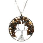 Fako Bijoux - Ketting - Chakra Reiki - Levensboom XL -, Sieraden, Tassen en Uiterlijk, Kettingen, Verzenden, Nieuw