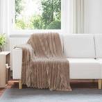 vidaXL Kleden 6 pcs Kameel 150 x 130 cm Fleece, Verzenden, Nieuw, Bruin