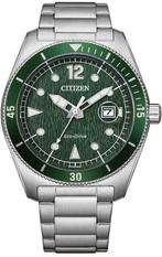 Citizen AW1880-55X Core Collection sports horloge 43 mm, Staal, Verzenden, Nieuw, Polshorloge