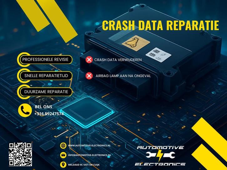 Airbag module reset voor alle merken crash data reparatie, Diensten en Vakmensen, Reparatie en Onderhoud | Antiek, Klokken en Meubels
