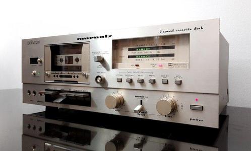 Marantz - SD4020 - 3 Head & 2 Speed - Audiocassette deck, Audio, Tv en Foto, Radio's