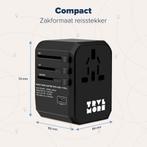 Tweedekans | TRVLMORE Universele Wereldstekker - USB-C en 4, Boeken, Ophalen of Verzenden, Zo goed als nieuw