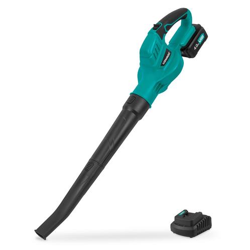 Accu bladblazer 20V | Incl. 4.0Ah accu en snellader, Tuin en Terras, Bladblazers, Nieuw, Verzenden