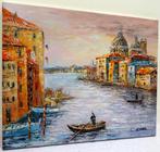 Christof Vevers (1962) - Reflets de Venise au Soleil, Antiek en Kunst, Kunst | Schilderijen | Klassiek