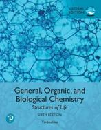 General Organic and Biological Chemistry Struc 9781292275635, Zo goed als nieuw