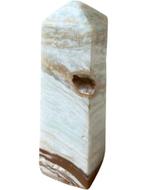 Calciet Caribbean blue obelisk nr.02, Sieraden, Tassen en Uiterlijk, Edelstenen, Ophalen of Verzenden, Nieuw