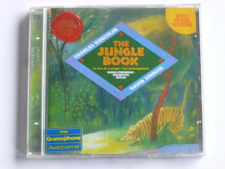 The Jungle Book - David Zinman / Charles Koechlin (2 CD), Cd's en Dvd's, Cd's | Filmmuziek en Soundtracks, Zo goed als nieuw, Verzenden