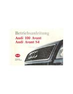 1993 AUDI 100 AVANT & AVANT S4 INSTRUCTIEBOEKJE DUITS, Auto diversen, Handleidingen en Instructieboekjes