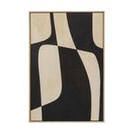 *WOONWINKEL* Kare Design Classic Shape Blacky Schilderij Jap, Verzenden, Nieuw
