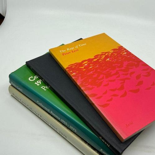 Signed; Peter Levi - Four poetry collections (two signed by, Antiek en Kunst, Antiek | Boeken en Bijbels