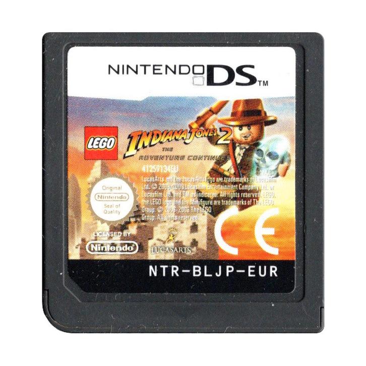 DS LEGO Indiana Jones 2: The Adventure Continues, Spelcomputers en Games, Games | Nintendo DS, Zo goed als nieuw, Verzenden