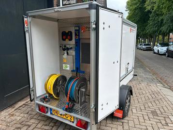 Te huur hogedruktrailer PS-12 (150°C) en met schuim-systeem beschikbaar voor biedingen