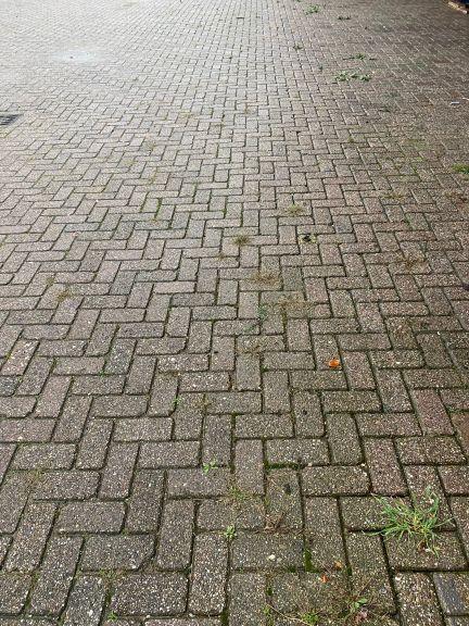 Gebruikte betonklinkers 21x10,5x8 cm Rood/Paars Doetinchem, Tuin en Terras, Tegels en Klinkers, Beton, Ophalen of Verzenden