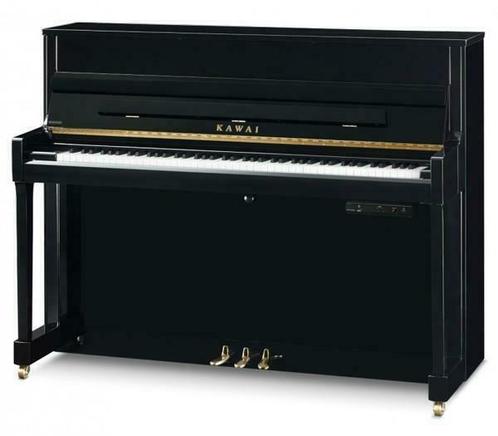 DE KAWAI K-200 ATX-4, SILENT PIANO * OP VOORRAAD *, Muziek en Instrumenten, Piano's, Piano, Zwart, Nieuw, Hoogglans, Verzenden
