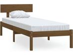 vidaXL - Bedframe - massief - grenenhout - honingbruin -, Verzenden, Nieuw