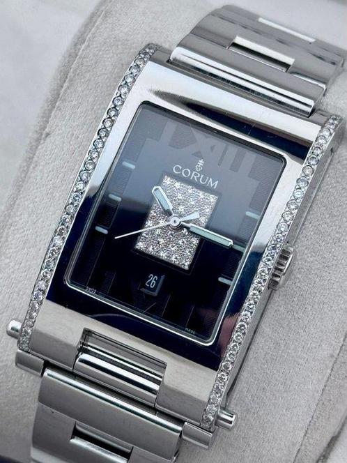 Corum - Tabogan Automatic Diamond - 145.151.20 V390 - Dames, Sieraden, Tassen en Uiterlijk, Horloges | Heren