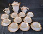 Limoges - Koffieservies (23) - 24 kt goud - Gouden Grieks, Antiek en Kunst