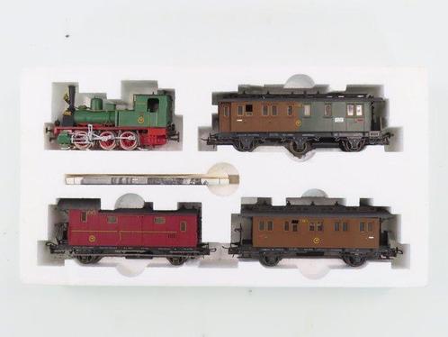 Röwa H0 - 1101 - Treinset (1) - 4-Delige set met t3 en 3, Hobby en Vrije tijd, Modeltreinen | H0