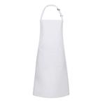 GGM Gastro | KARLOWSKY | Slabbenschort met zak Basic - Wit |, Huis en Inrichting, Keuken | Textiel, Verzenden, Nieuw, Wit, Schort