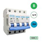 Gacia installatieautomaat 3P+N B20 10KA - PB8H-3NB20, Ophalen of Verzenden, Nieuw