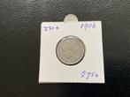 Nederland. Wilhelmina. 1/2 Gulden 1906 (Zonder minimumprijs), Postzegels en Munten, Munten | Nederland