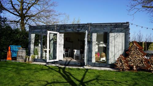 Uniek vakantiehuis! Energiebesparend & duurzaam!, Tuin en Terras, Tuinhuizen, 400 cm of meer, 3 ramen of meer, 500 cm of meer