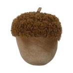 decoratie fluweel eikel cognac 25cm*, Huis en Inrichting, Woonaccessoires | Overige, Verzenden, Nieuw