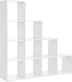 Boekenkast / opbergkast - 130x130 cm - trapmodel - 10, Verzenden, Nieuw