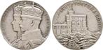 Zilver medaille a s 25 jaehr Regierungsjubilaeum 1935 Gro..., Postzegels en Munten, Penningen en Medailles, Verzenden
