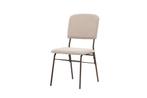 Eetkamerstoel - Louise - Beige - Fluweel - Jörn, Huis en Inrichting, Stoelen, Verzenden, Nieuw