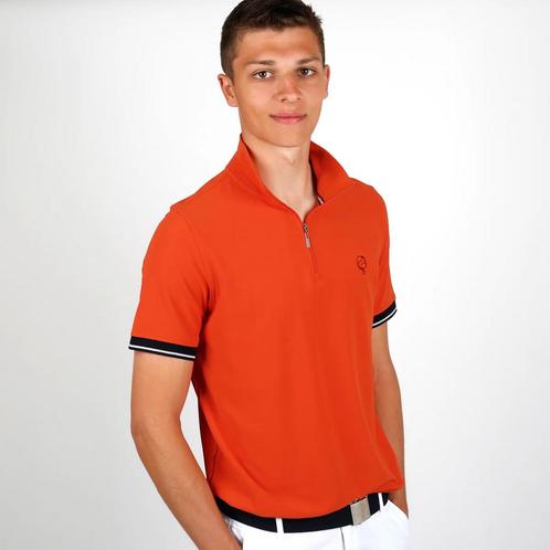 -32% Q1905  Q1905 Polo shirt stroke rood  maat XXL, Kleding | Heren, Sportkleding, Oranje, Nieuw, Verzenden