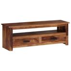 vidaXL Tv-meubel 118x30x40 cm massief hout, Huis en Inrichting, Kasten | Televisiemeubels, 100 tot 150 cm, Verzenden, Nieuw, Minder dan 100 cm