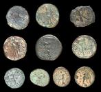Oudheid Lote de 10 Æ monedas Incluyendo Pontus Amisos,, Postzegels en Munten, Munten | Europa | Niet-Euromunten