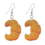 Fako Bijoux® - Oorbellen - Bakkerij - Croissants - Acryl -, Sieraden, Tassen en Uiterlijk, Verzenden, Nieuw