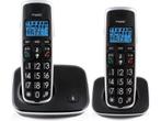 Fysic FX-6020 - Big Button Dect telefoon - 2 handsets -, Telecommunicatie, Verzenden, Zo goed als nieuw