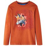 vidaXL Kindershirt met lange mouwen 92 lichtroestkleurig, Kinderen en Baby's, Verzenden, Nieuw