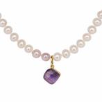 Zonder minimumprijs - Ketting met hanger - 18 karaat Geel