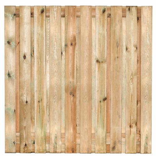 Schutting Tuinscherm Enschede 180x180cm Geimpregneerd Grenen, Tuin en Terras, Schuttingen, Minder dan 3 meter, Nieuw, Hout, 1 tot 2 meter