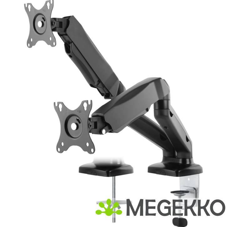 Deltaco ARM-1300 32  Dual Monitor Arm, Computers en Software, Monitoren, Nieuw, Verzenden