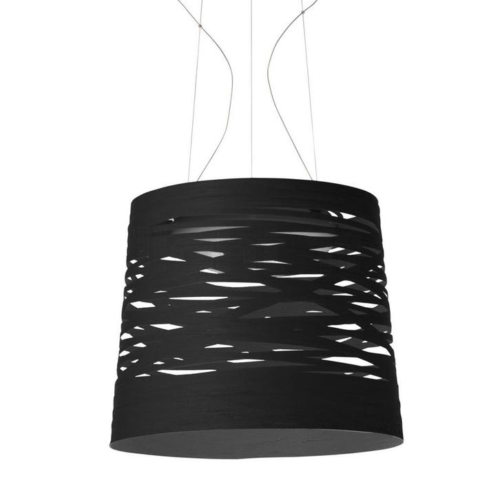 Foscarini Tress grande Sospensione LED, zwart - dimbaar, Huis en Inrichting, Lampen | Hanglampen, Nieuw, Verzenden