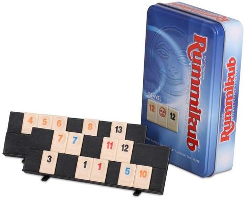 Rummikub Travel Tin Editie | Goliath - Reisspellen, Hobby en Vrije tijd, Gezelschapsspellen | Bordspellen, Nieuw, Verzenden