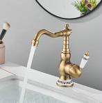 Klassieke Antiek Bronzen Wastafelkraan - Kraan van Brons, Verzenden, Nieuw, Kraan