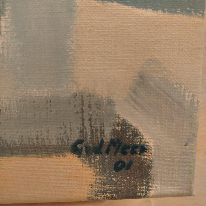 Gerben van der Meer (1938-2021) - Vrede in blauw, Antiek en Kunst, Kunst | Schilderijen | Modern