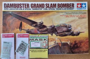 Tamiya 61111 Avro Lancaster B Mk.III Special DAMBUSTER beschikbaar voor biedingen